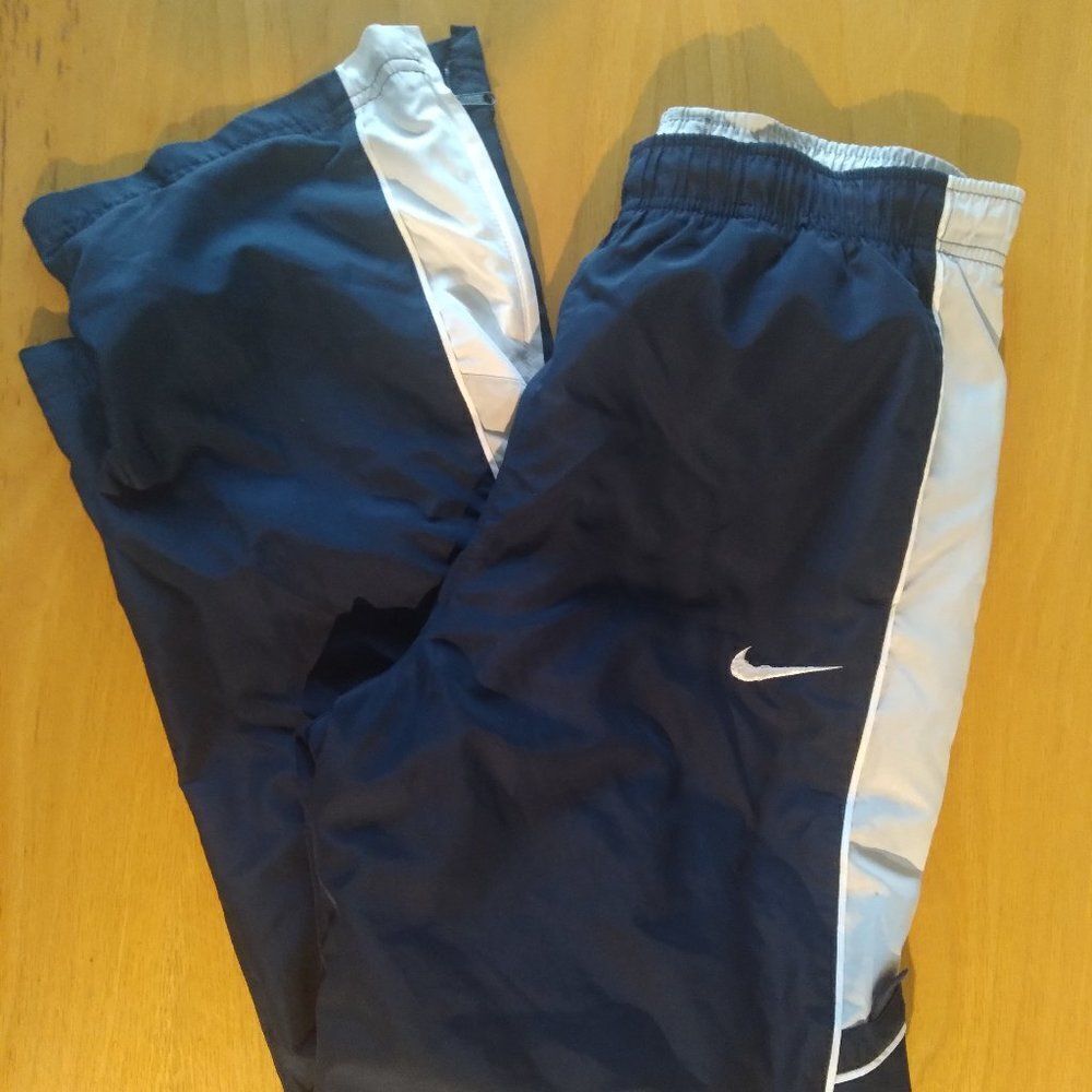 Vintage Nike Striped Lined Wind Pants Joggers Trainers Women